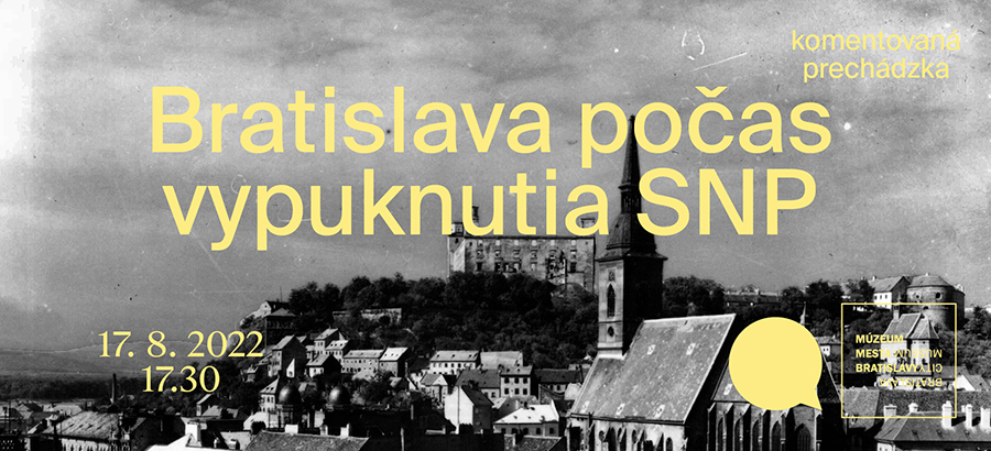 Bratislava počas vypuknutia SNP