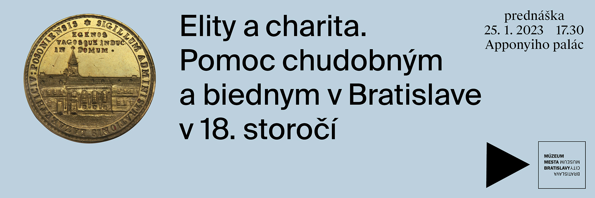 Elity a charita. Pomoc chudobným a biednym v Bratislave v 18. storočí // prednáška 