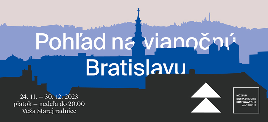 Pohľad na vianočnú Bratislavu